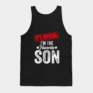 It's official i'm the favorite son, favorite son Tank Top